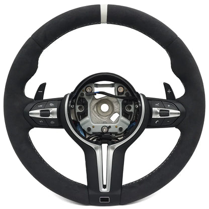 alcantara,leder lenkrad in schwarz 