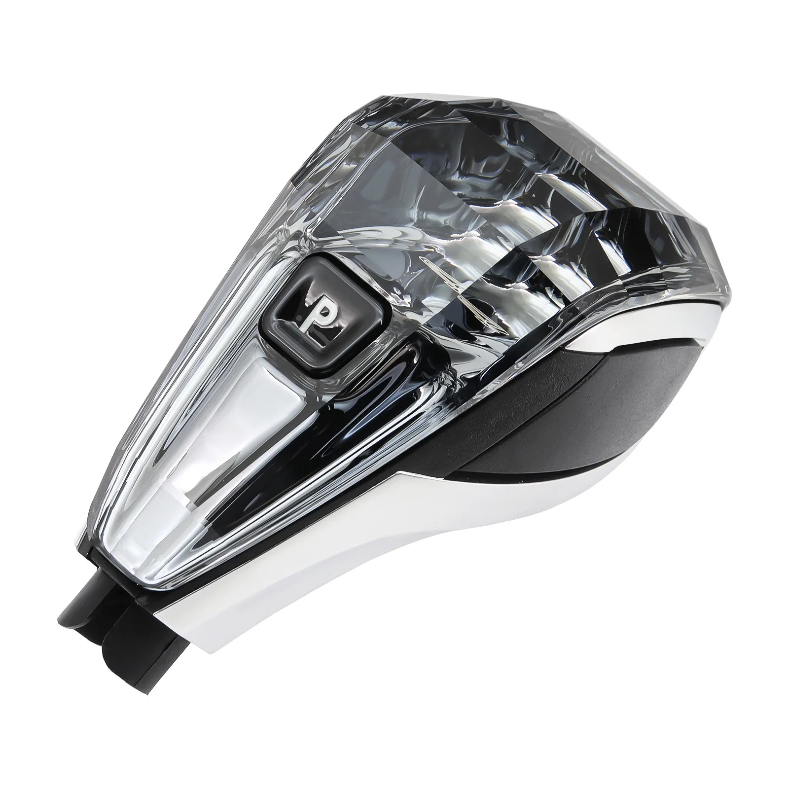 Vierteiliger Kristall-Schalthebel im edlen Design für sportliche Fahrzeug-Innenräume