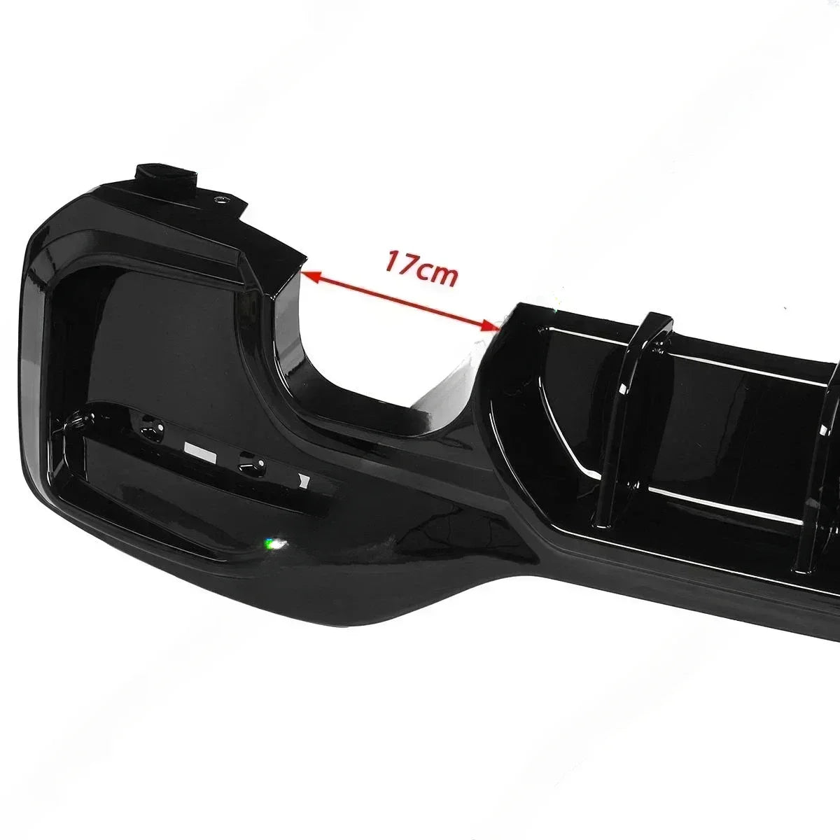 Heckdiffusor für BMW 1er M-Sport F20/F21, passend für M135i und M140i, sportliches Design