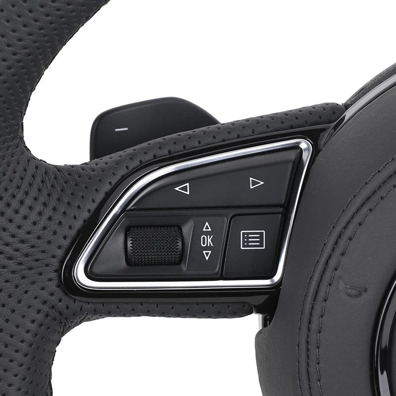 Audi Sportlenkrad in Leder & Alcantara A6 C7 A3 A4 B8 B9 S5 A5 Q5 S4 RS3 RS7 A7 Q7