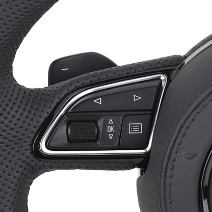 Audi Sportlenkrad in Leder & Alcantara A6 C7 A3 A4 B8 B9 S5 A5 Q5 S4 RS3 RS7 A7 Q7